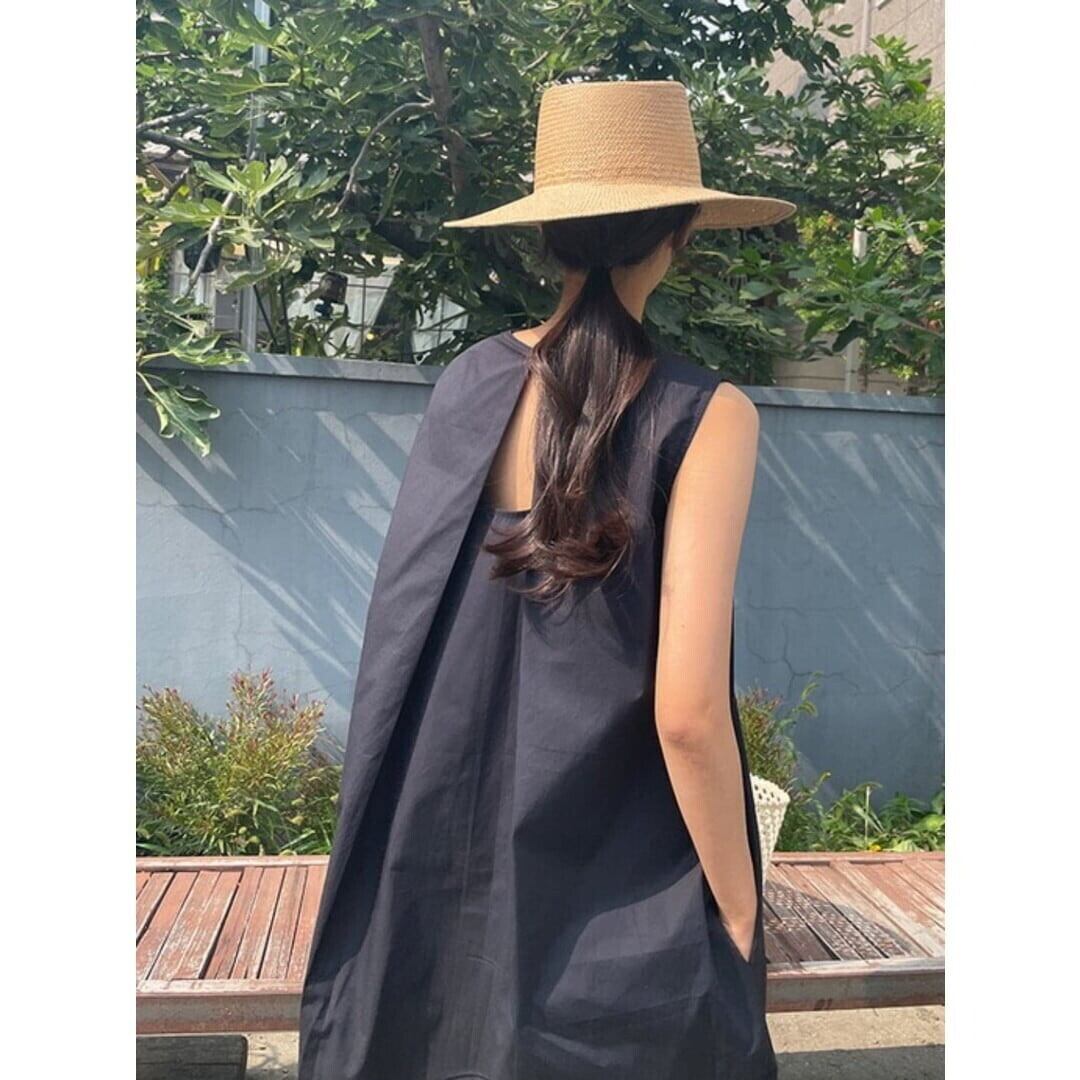 バックレスノースリーブワンピース 2color RA1126