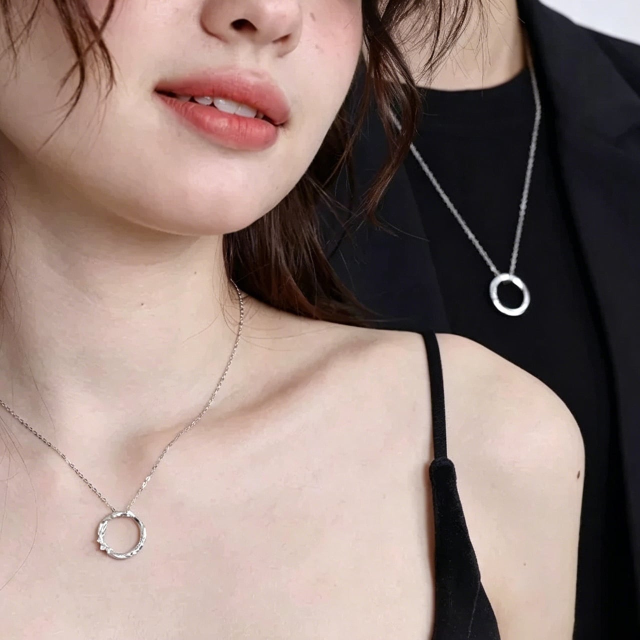 花火　雫　シルバー925ペンダント P65 .ペアセット 心ときめく花火カップルネックレス ペア 925 シルバー