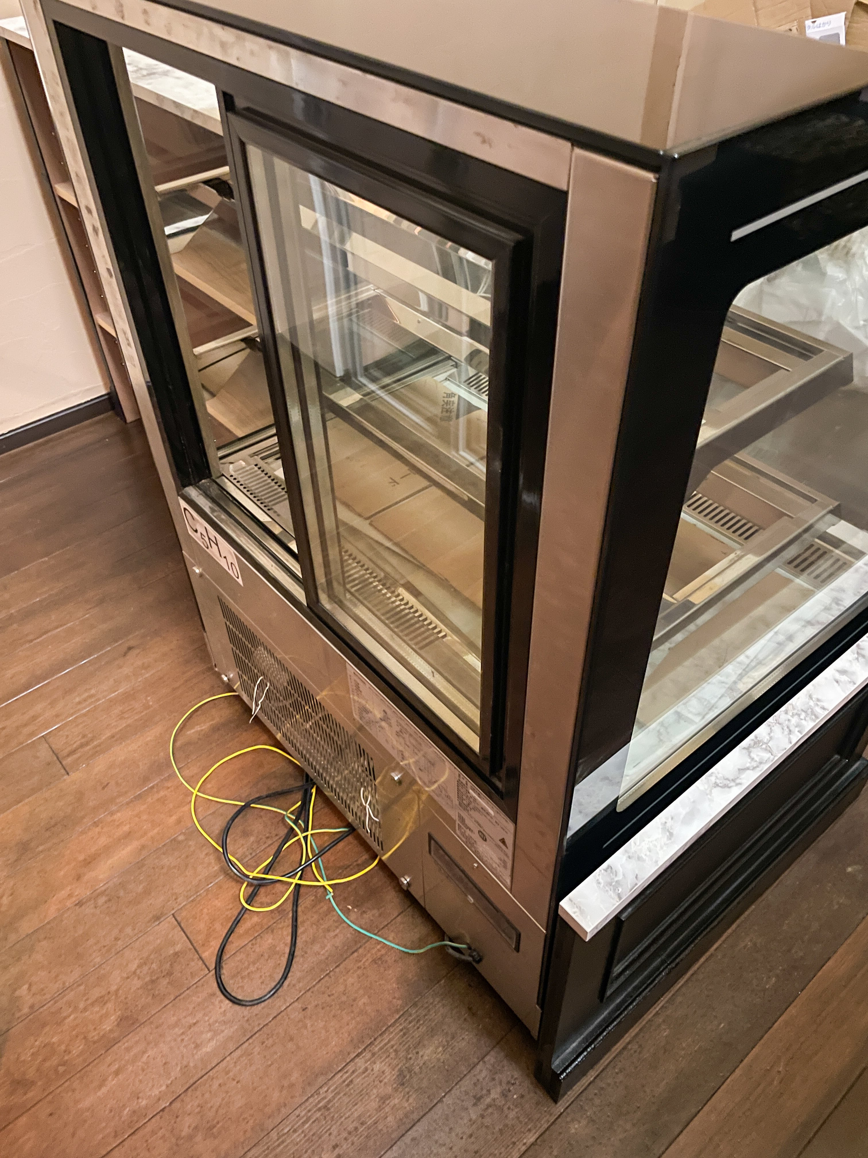 冷蔵ショーケース内蔵レジカウンター115 （ケーキ屋さん向けショー