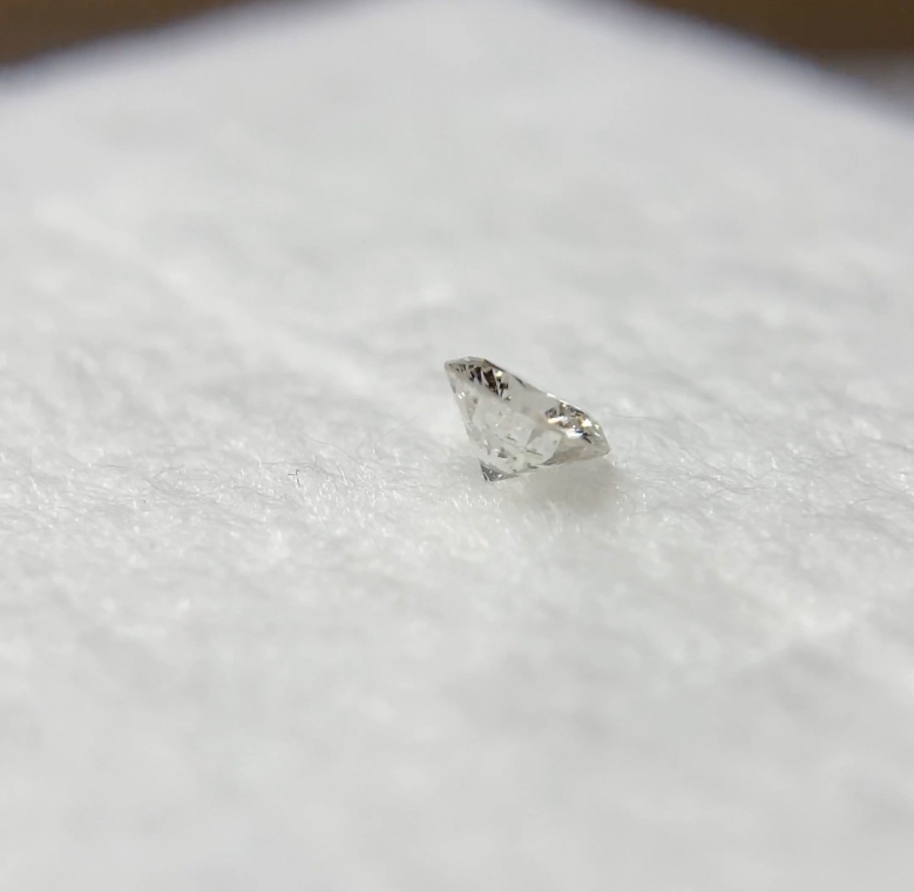 ダイヤモンド 0.160ct 簡易ソーティング付き No:19W-4020