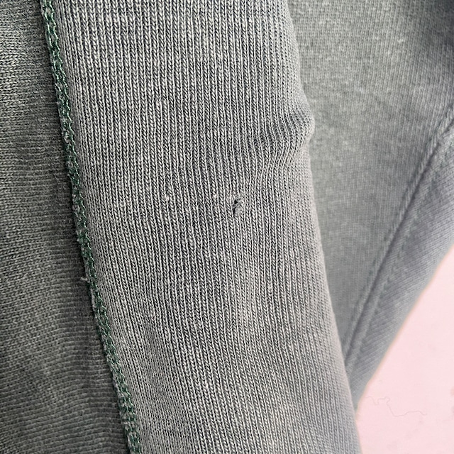 90s USA製　チャンピオン　リバースウィーブ　カレッジスウェット　緑　L