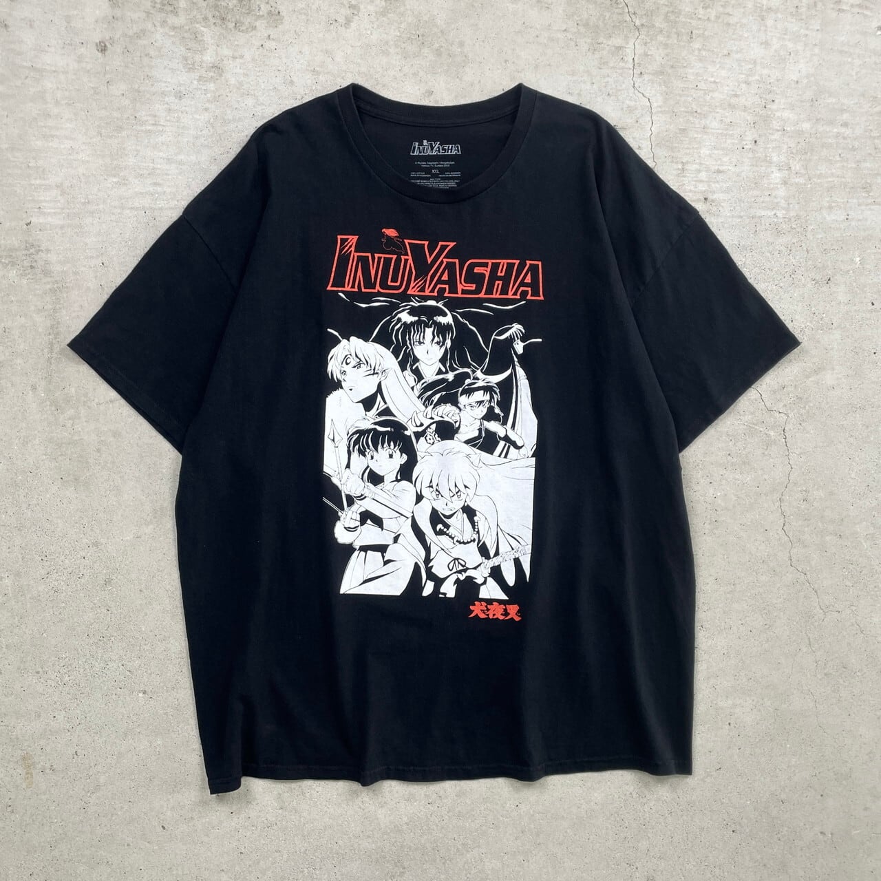 犬夜叉 INUYASHA いぬやしゃ キャラクター プリントTシャツ アニメ  