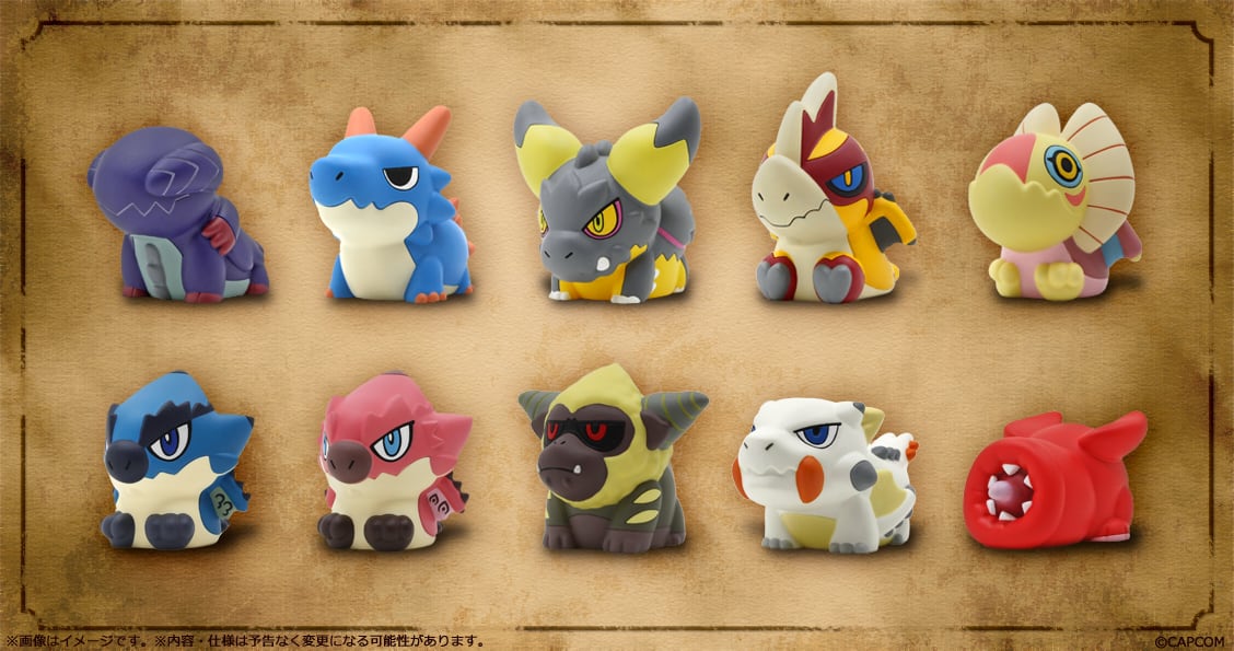【特価商品】カプコン カプコンフィギュアビルダー フィンガーパペット モンスター 8a0cbc261e0809367b213bff4617ab