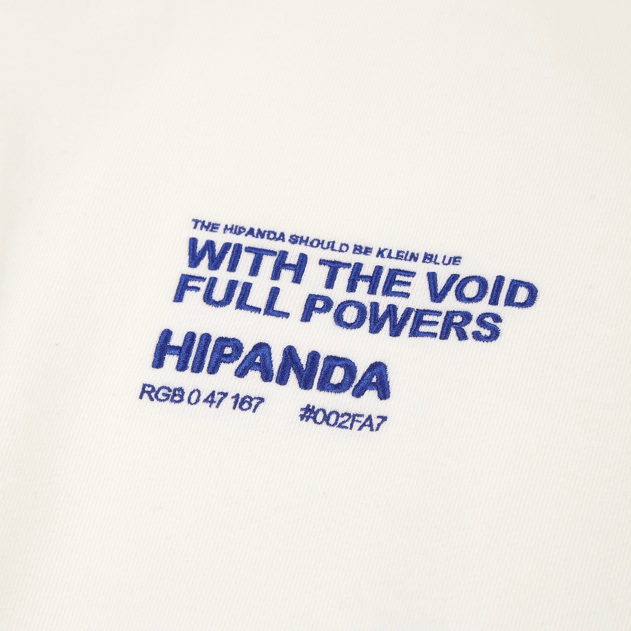 【HIPANDA 】2629レディース クルーネック スウェット トレーナー WOMEN'S  CREW NECK SWEAT SHIRT / WHITE