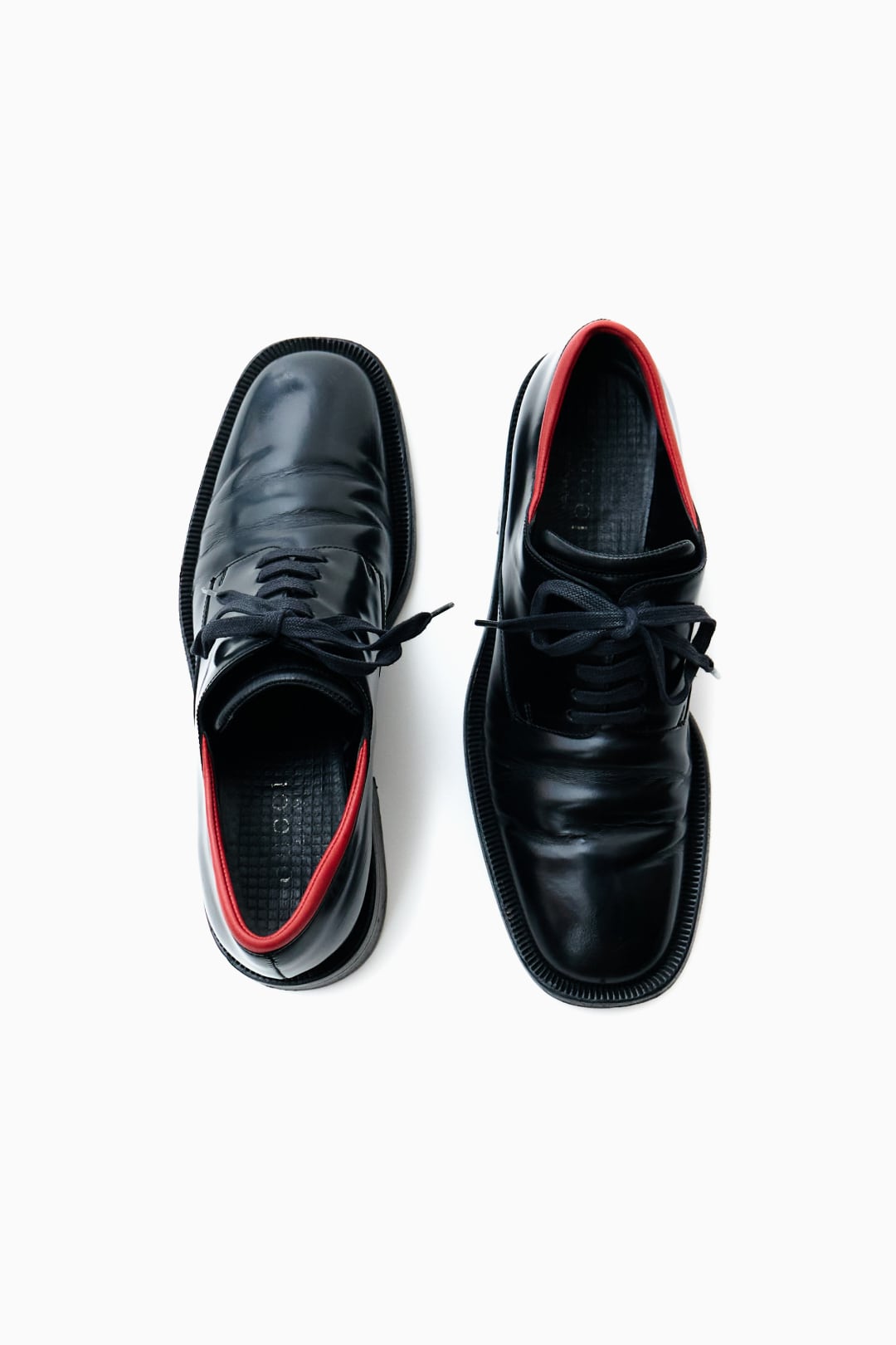 【Ladies】 イタリア製 GUCCI LEATHER SHOES