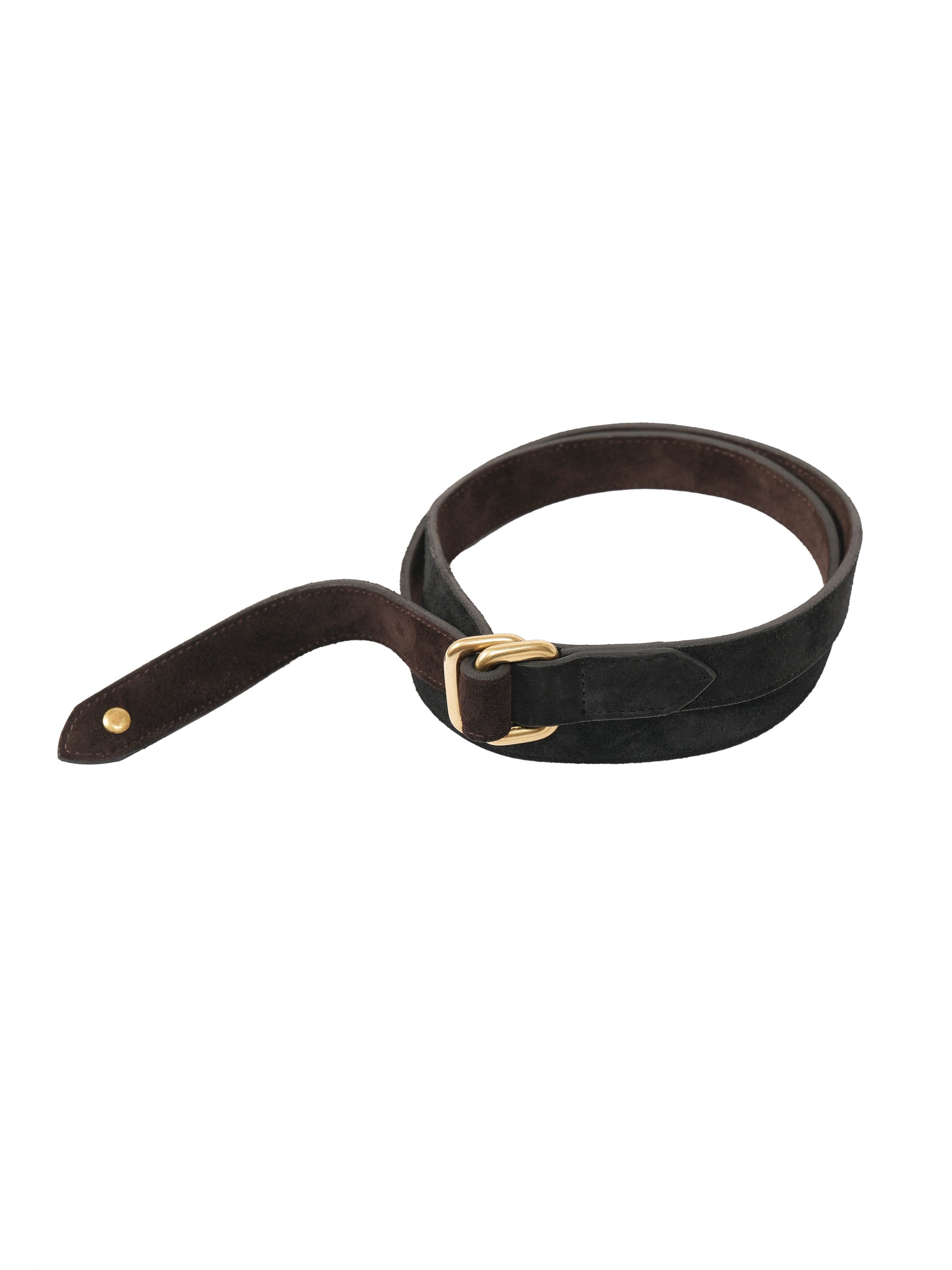 KAJA REVERSIBLE SUEDE SQUARE RING BELT | KAJA KAJA REVERSIBLE SUEDE SQUARE RING BELT | KAJA
