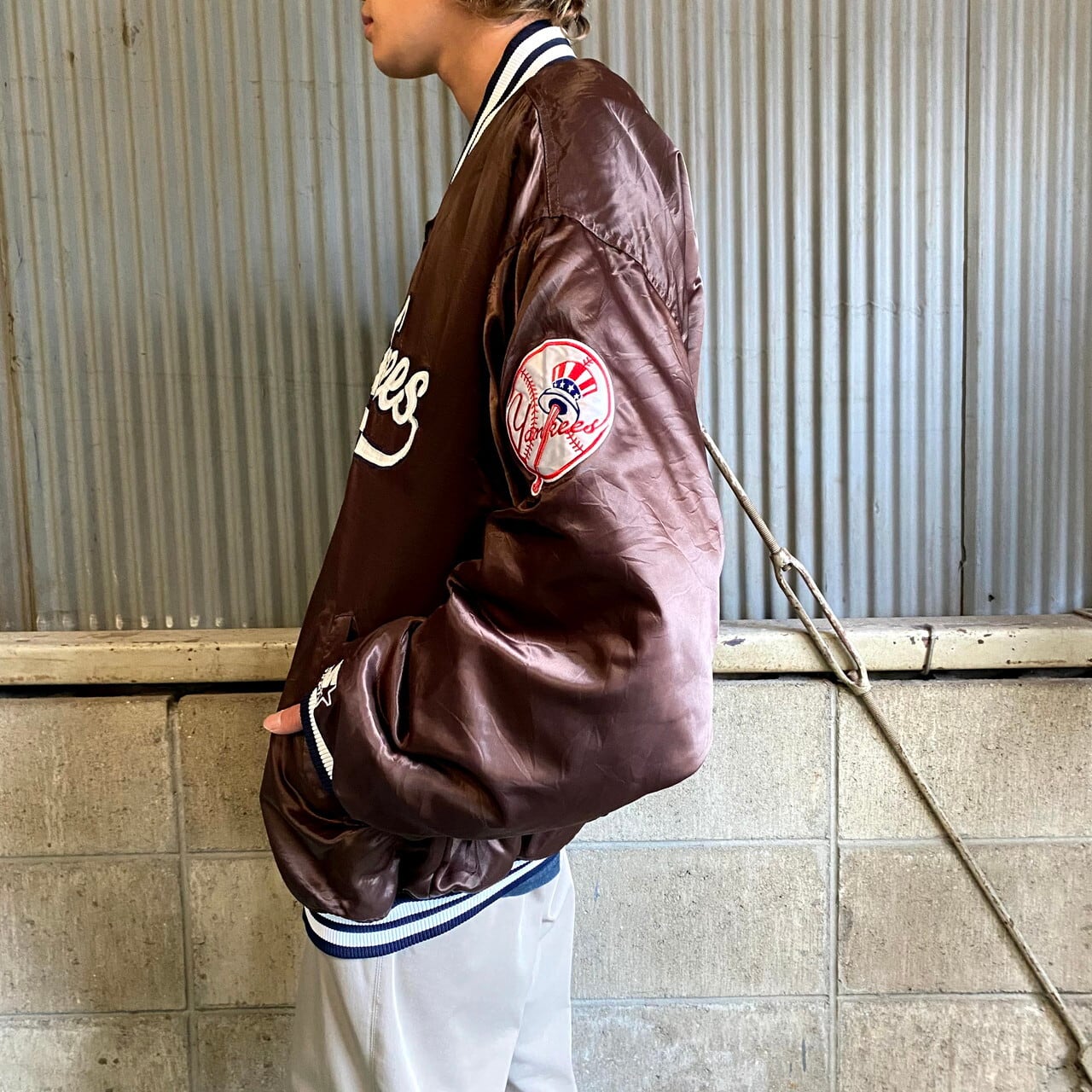 ビッグサイズ 90年代 STARTER スターター MLB ニューヨーク  