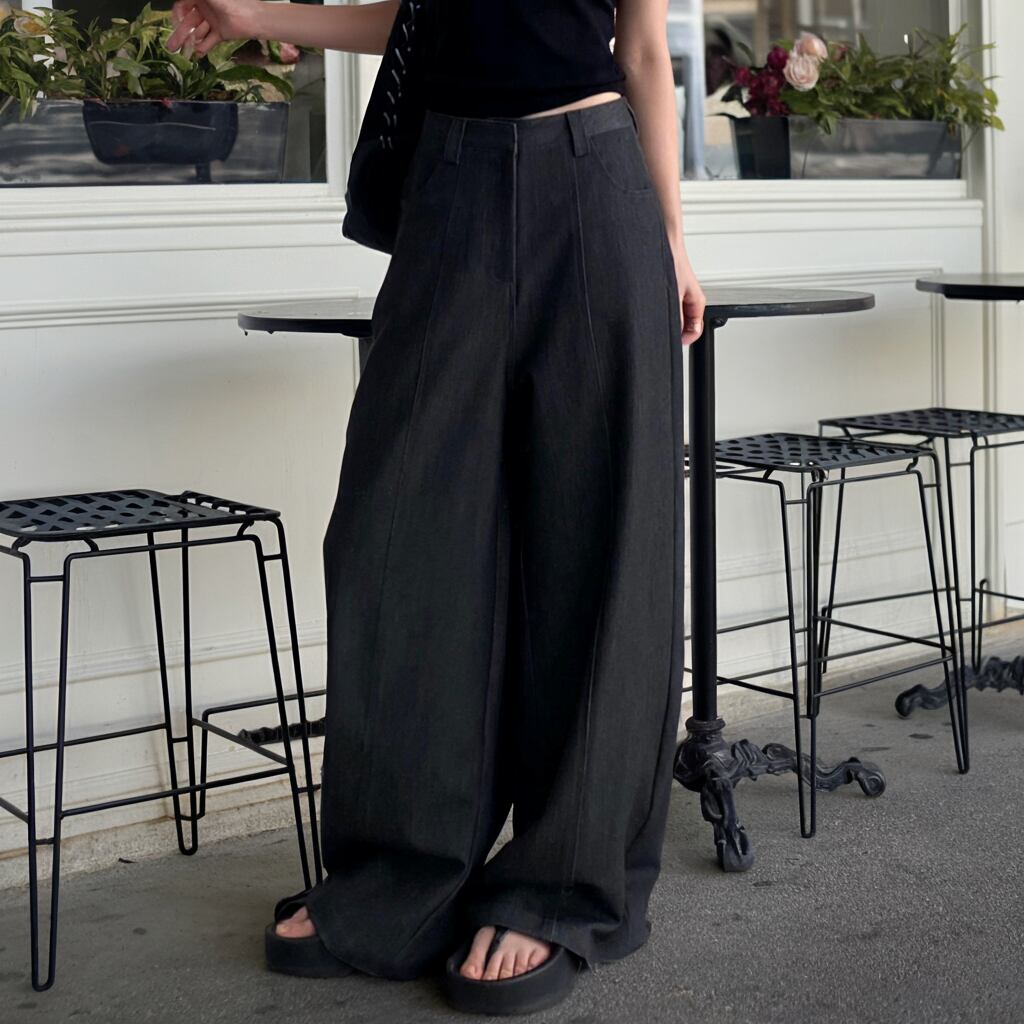 フルレングスワイドパンツ 00060