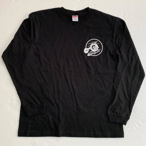 ■グースデカール＆KWAKA ロゴ・アレンジ L/S Tシャツ■BLACK ■マッドマックスマニア必着！Z系乗りに！