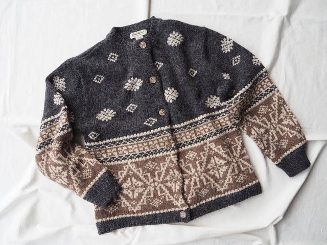 AMERICA 1980’s Eddie Bauer knit cardigan