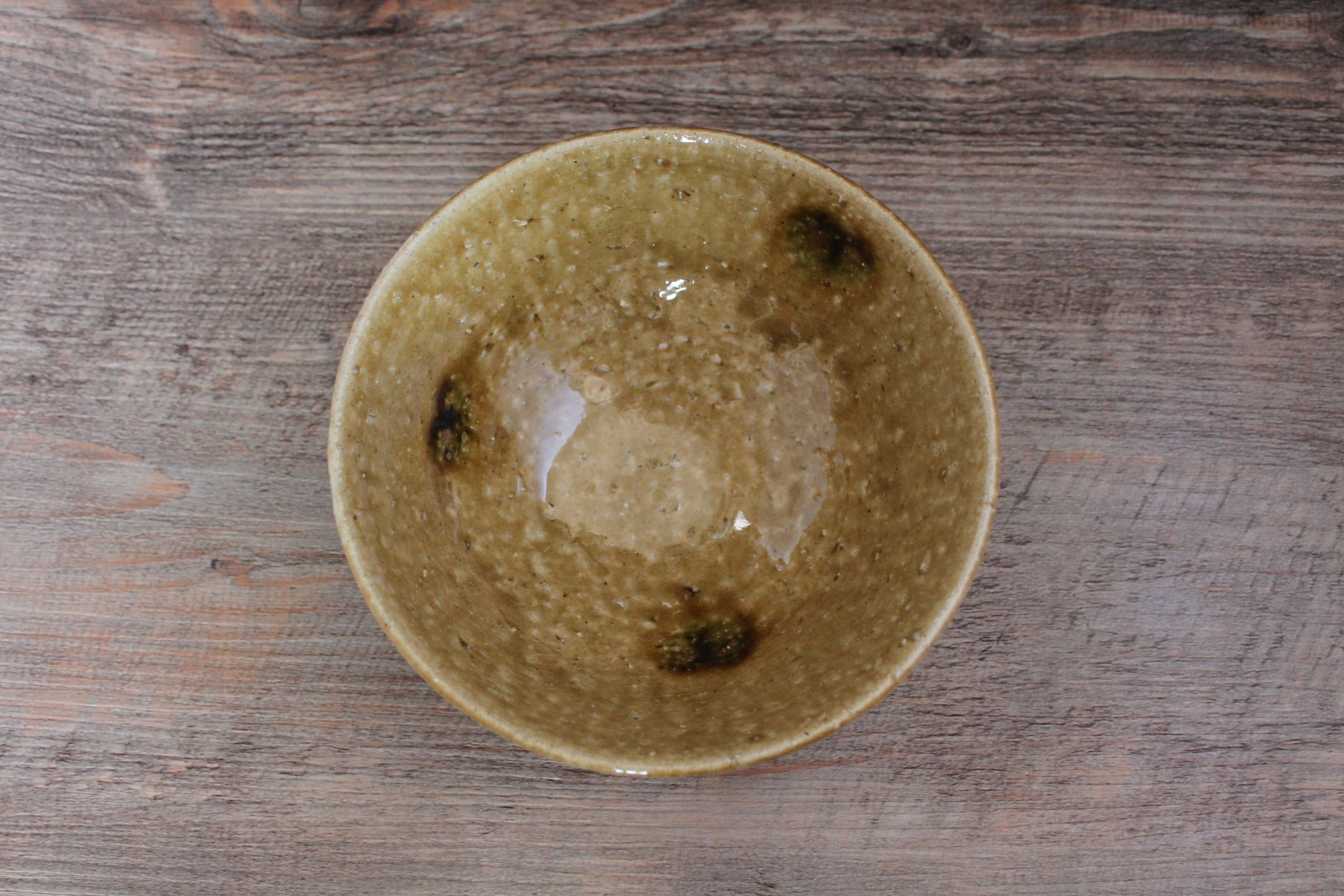 く*む様 黄瀬戸碗 作家 棚橋淳 黄瀬戸 飯碗 ¥3,960 大人の焼き物