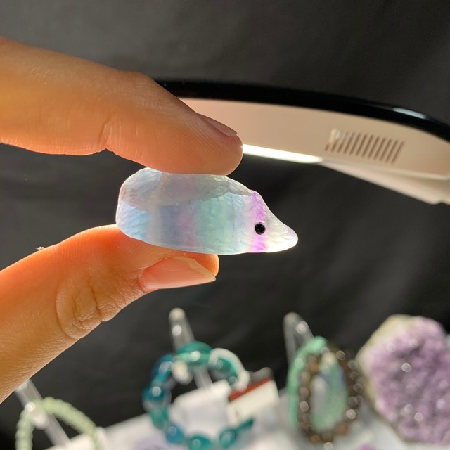 7.ハリネズミ フローライト