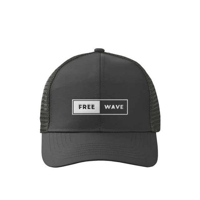 FREEWAVE メッシュキャップ　チャコール