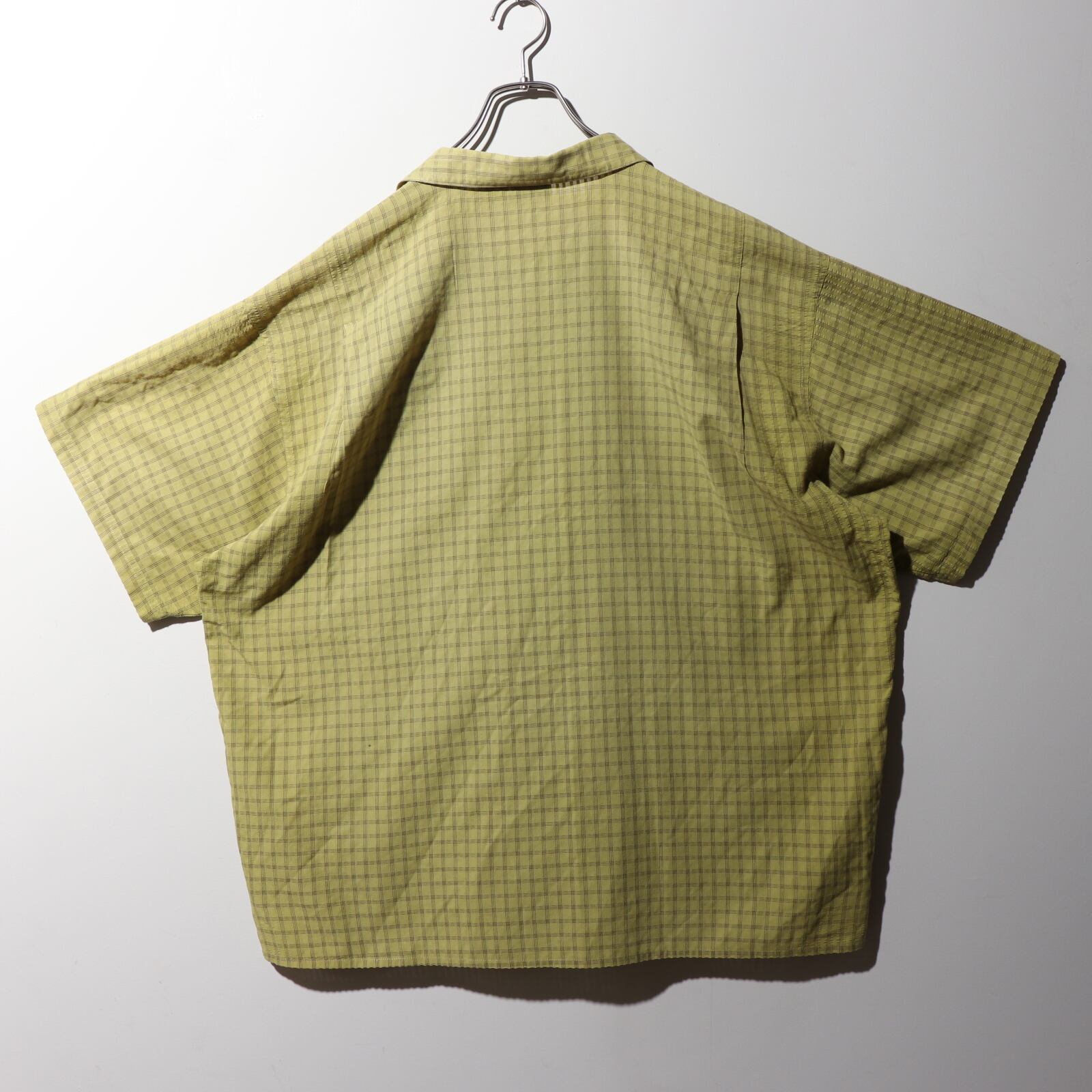 XL 01年 Patagonia パッカーウェアシャツ パタゴニア 緑 グリーン 