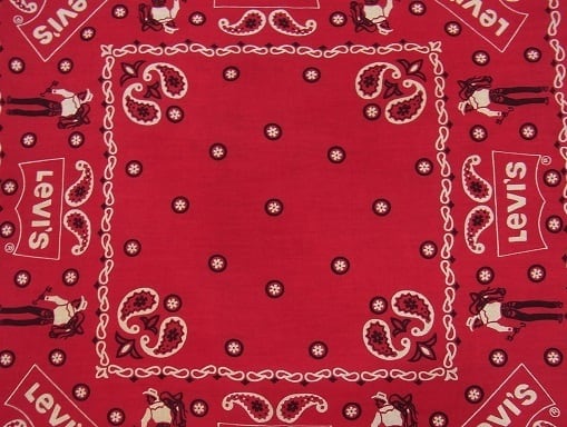 70's Levi's WASH FAST VINTAGE BANDANA リーバイス 70's Levi's WASH FAST VINTAGE BANDANA リーバイス