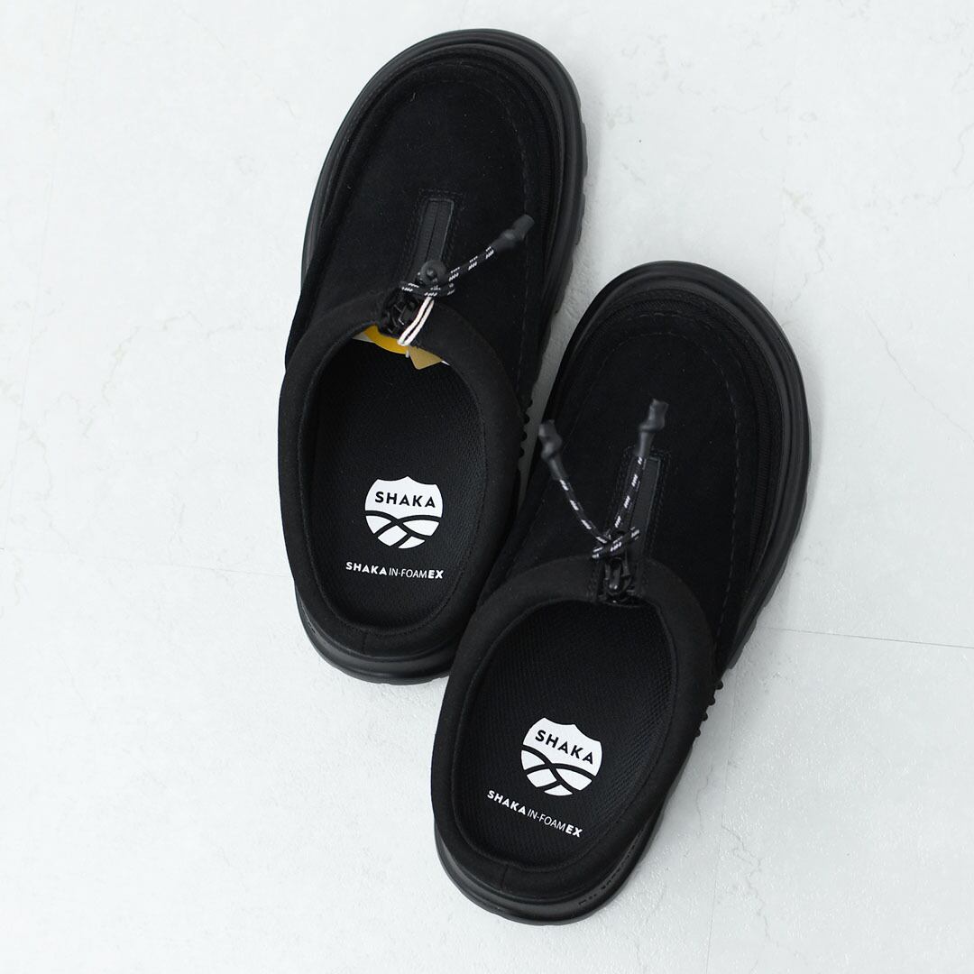 ジャッカス SHAKA ジップモカシンシューズZIP MOCCASIN BOOTIE EX [メンズ