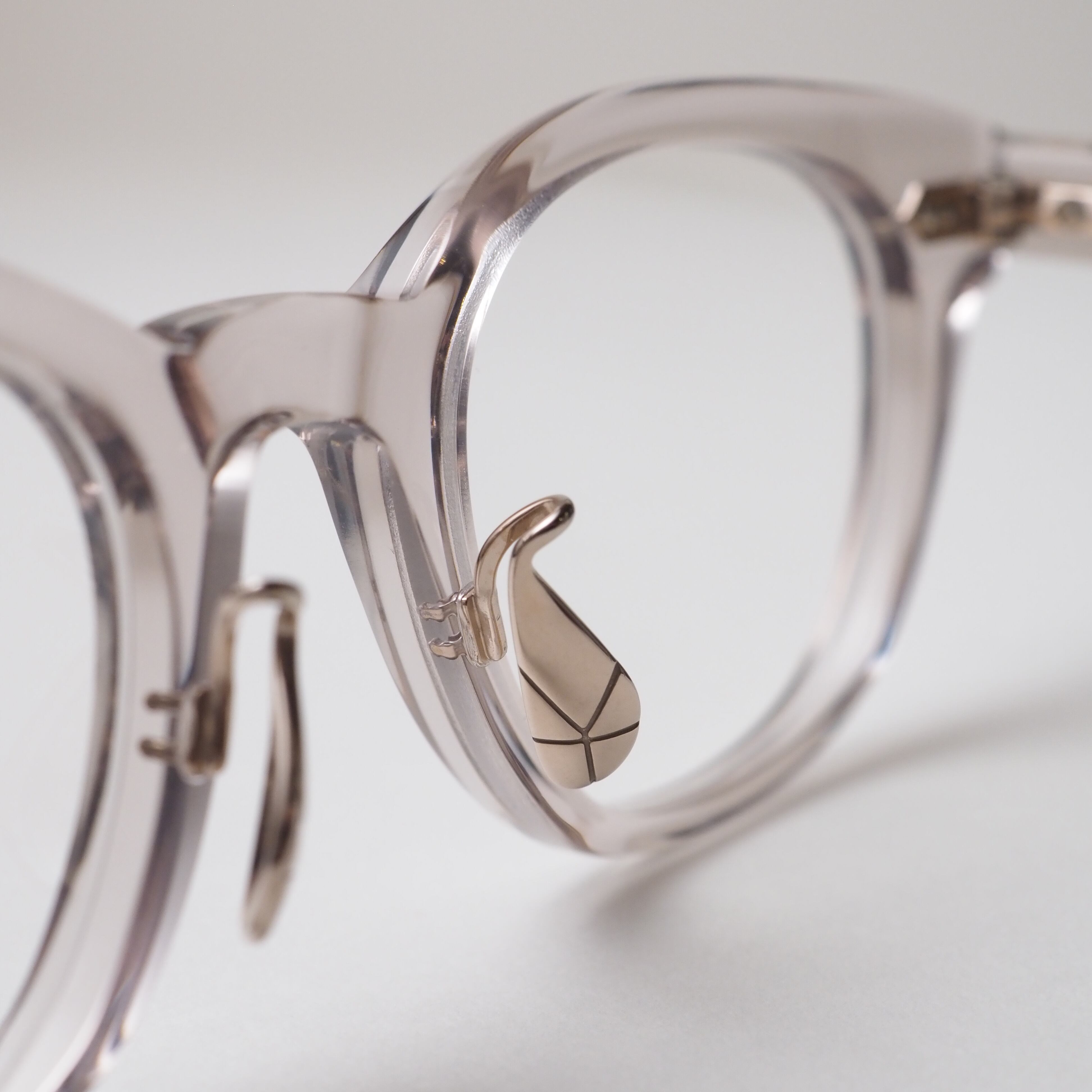 U-179 WLG col.03(Clear gray beige)【YUICHI TOYAMA.】 | downtownshop