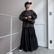 マットタフタティアードSK/ブラック