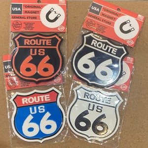 【ROUTE 66】アメリカンブリキ マグネット　☆