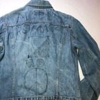 80's Levis 70505 mod hand paint denim jacket