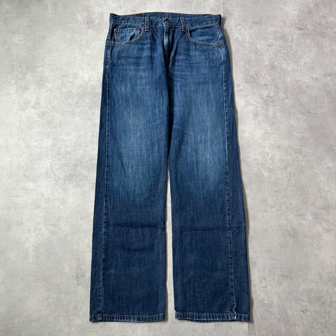 リーバイス569 Levis W31 ブルーデニム 青 ヒゲ 古着 16786