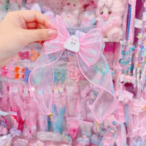 【F7】58-21たらりんオーガンジーヘアクリップ