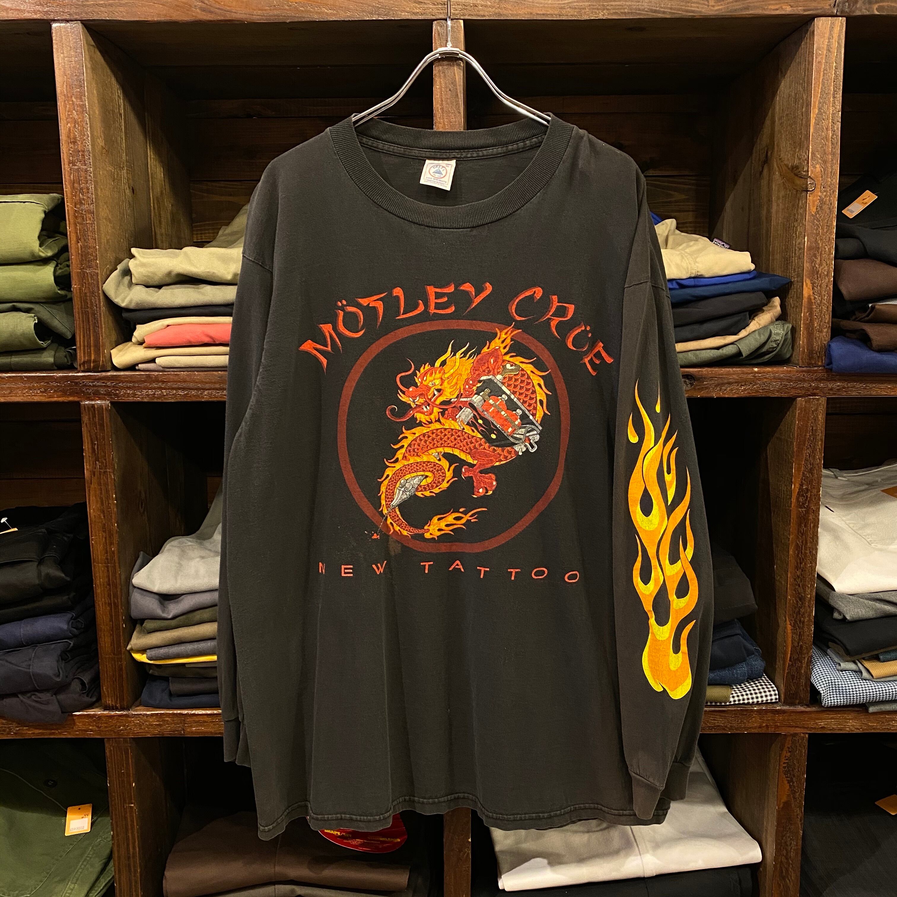MOTLEY CRUE NEW TATTOO Lサイズ ロンT