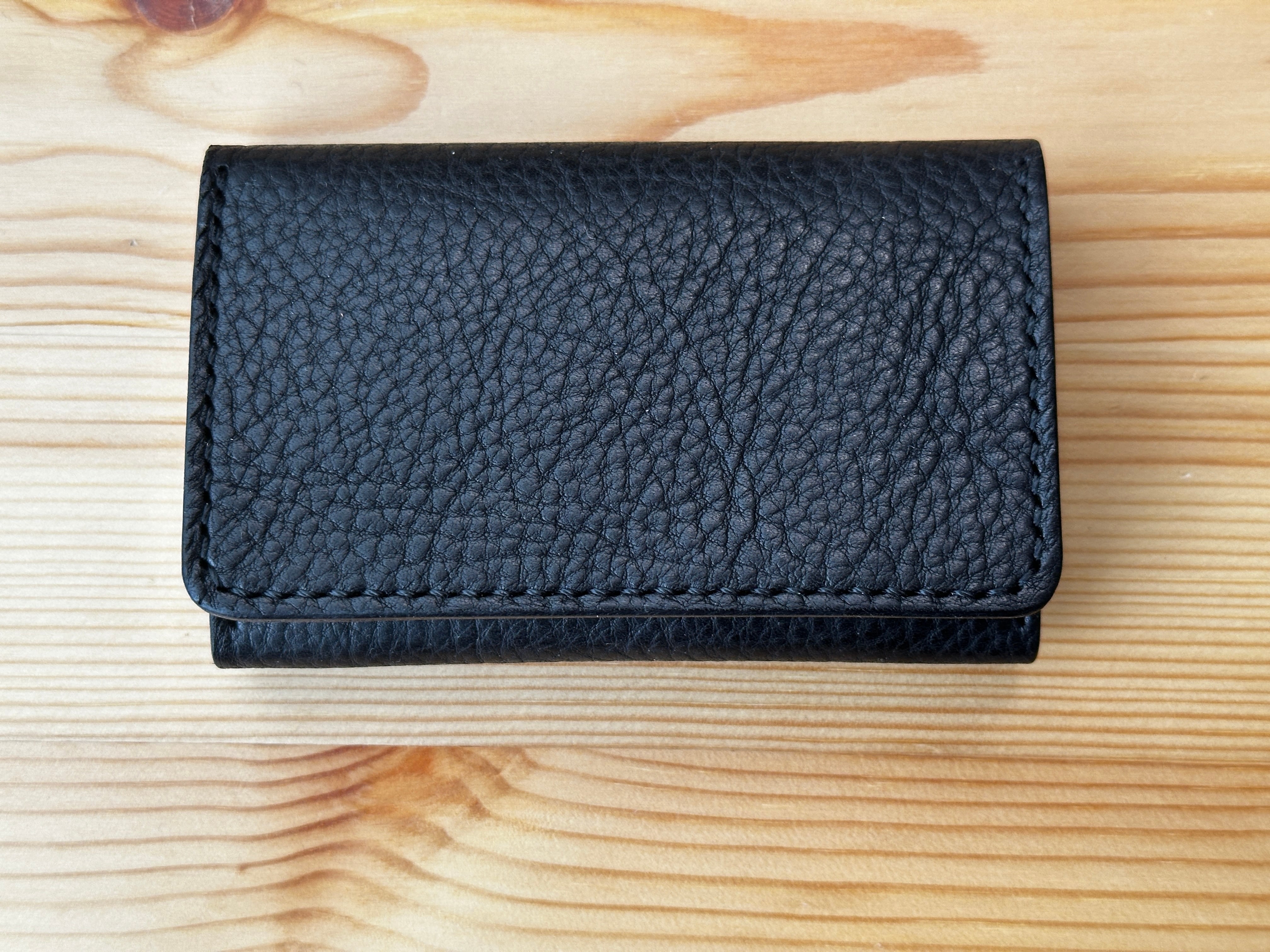 トラッカーウォレット ロング 2層】 ブラック 北米 茶芯