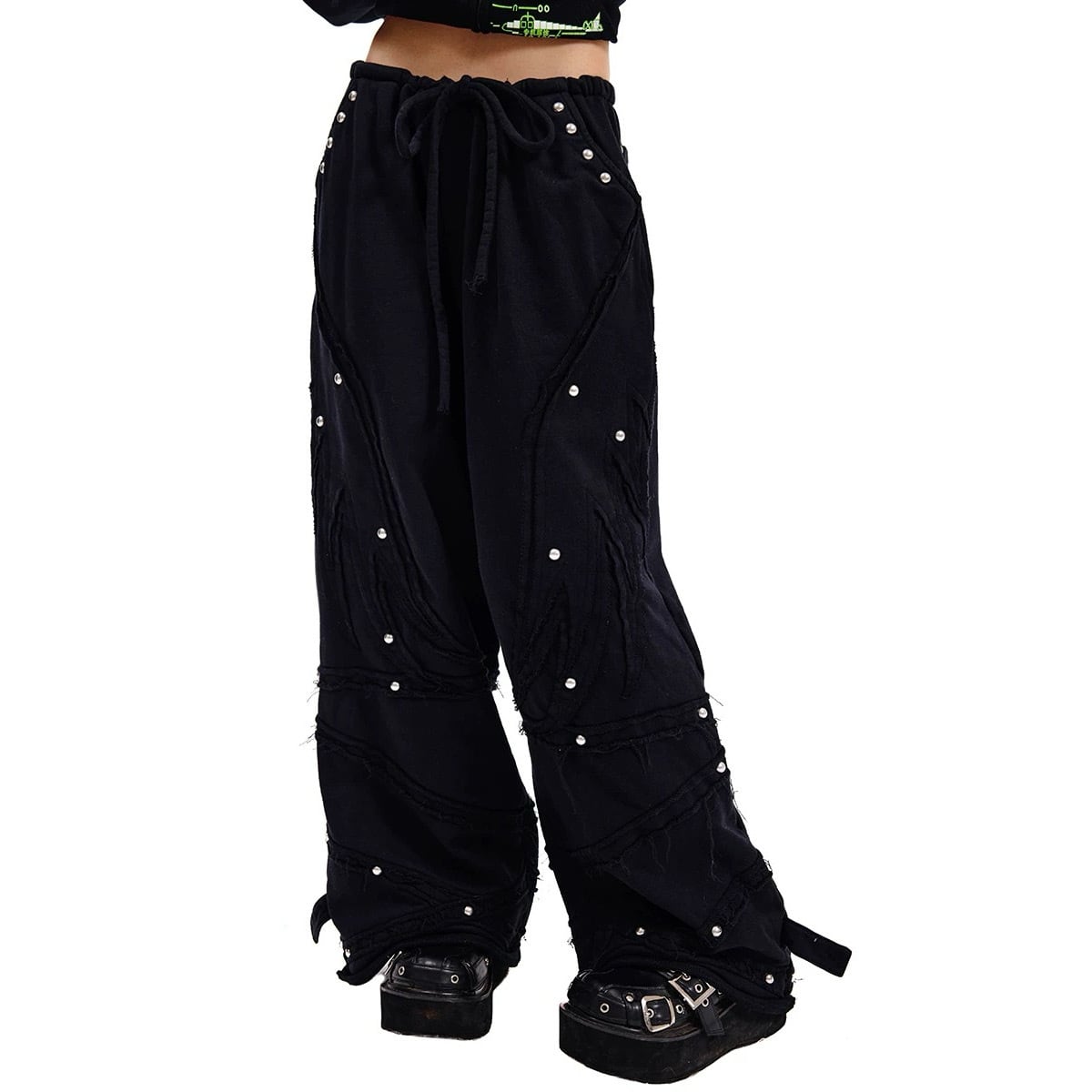 CFIERCE] 24AW Angel Wings Sweatpants | BYORI