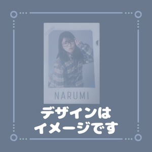 クリアファイル(メガネ)