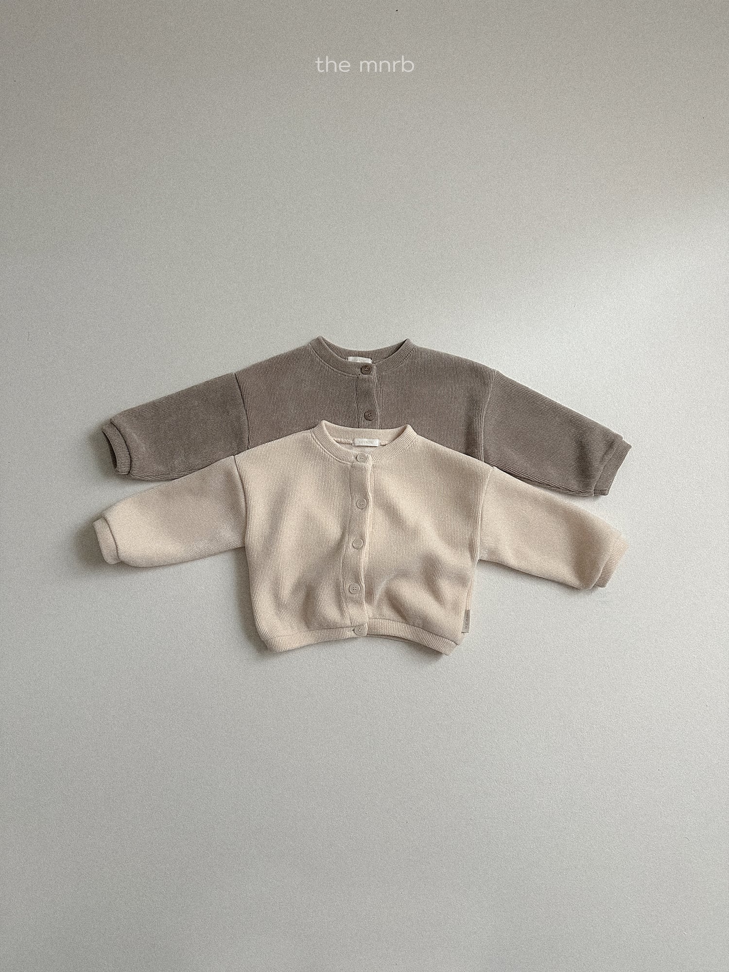 bello ribbed cardigan【minirobe】※12月中旬発送予定