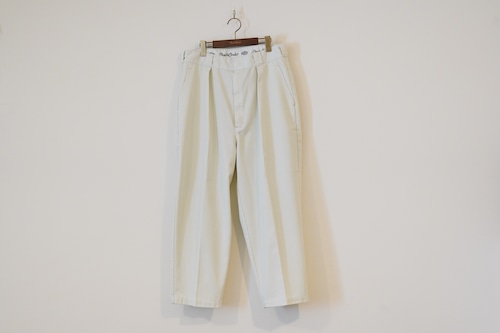 ChahChah×Dickies TC TWILL WORK TROUSERS -IVORY-