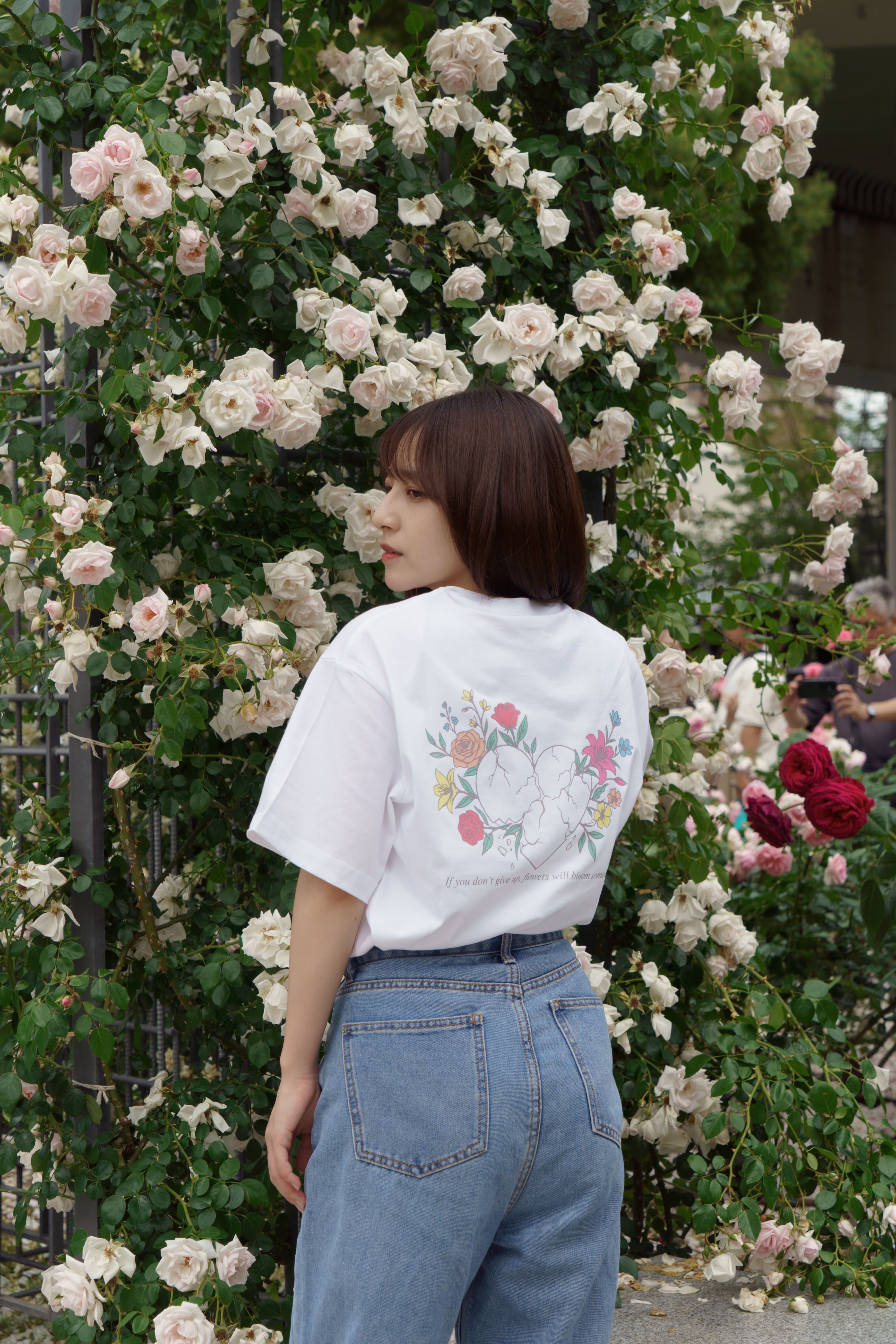 Back Print T-shirt White