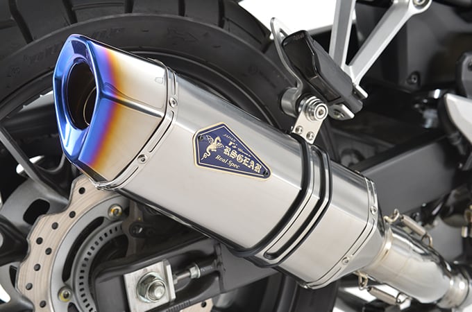 400X（'19～'21,'22～'23）リアルスペック Slip-On Type S チタン