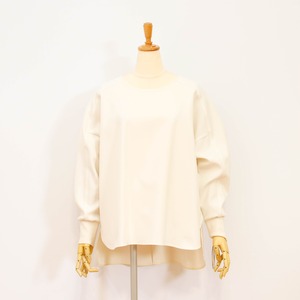 【Dignite collier(ディニテコリエ)　80256331】ツイル袖リブPO