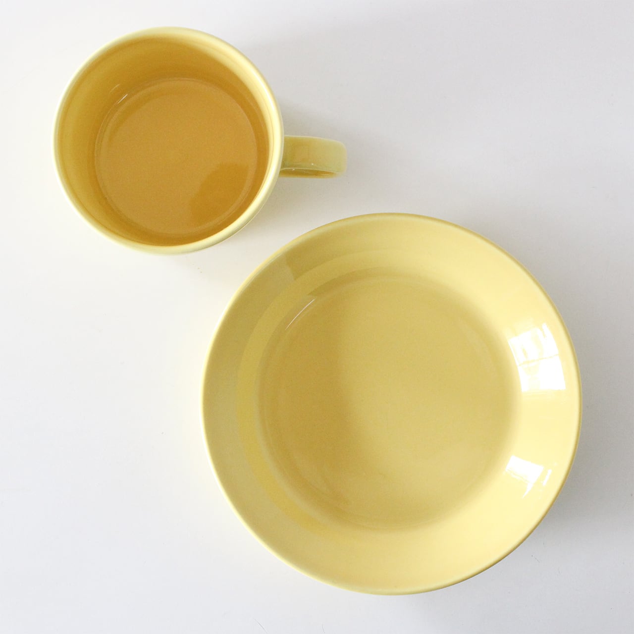 イッタラ ティーマ スコープ特注 ティーカップ＆ソーサー イエロー ×2