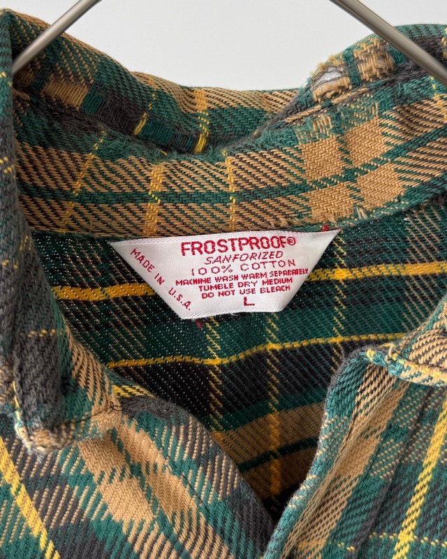-FROSTPROOF- Vintage 70-80s L Flannel shirt