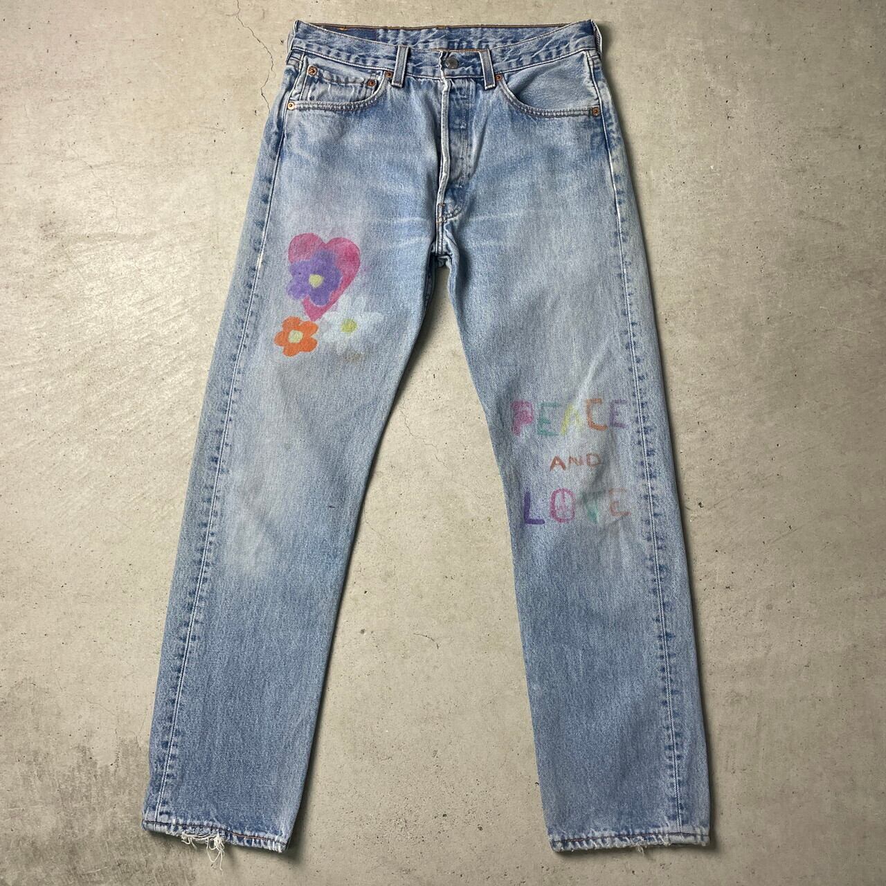 90s levi’s リーバイス ペンキ デニム リーバイス 501