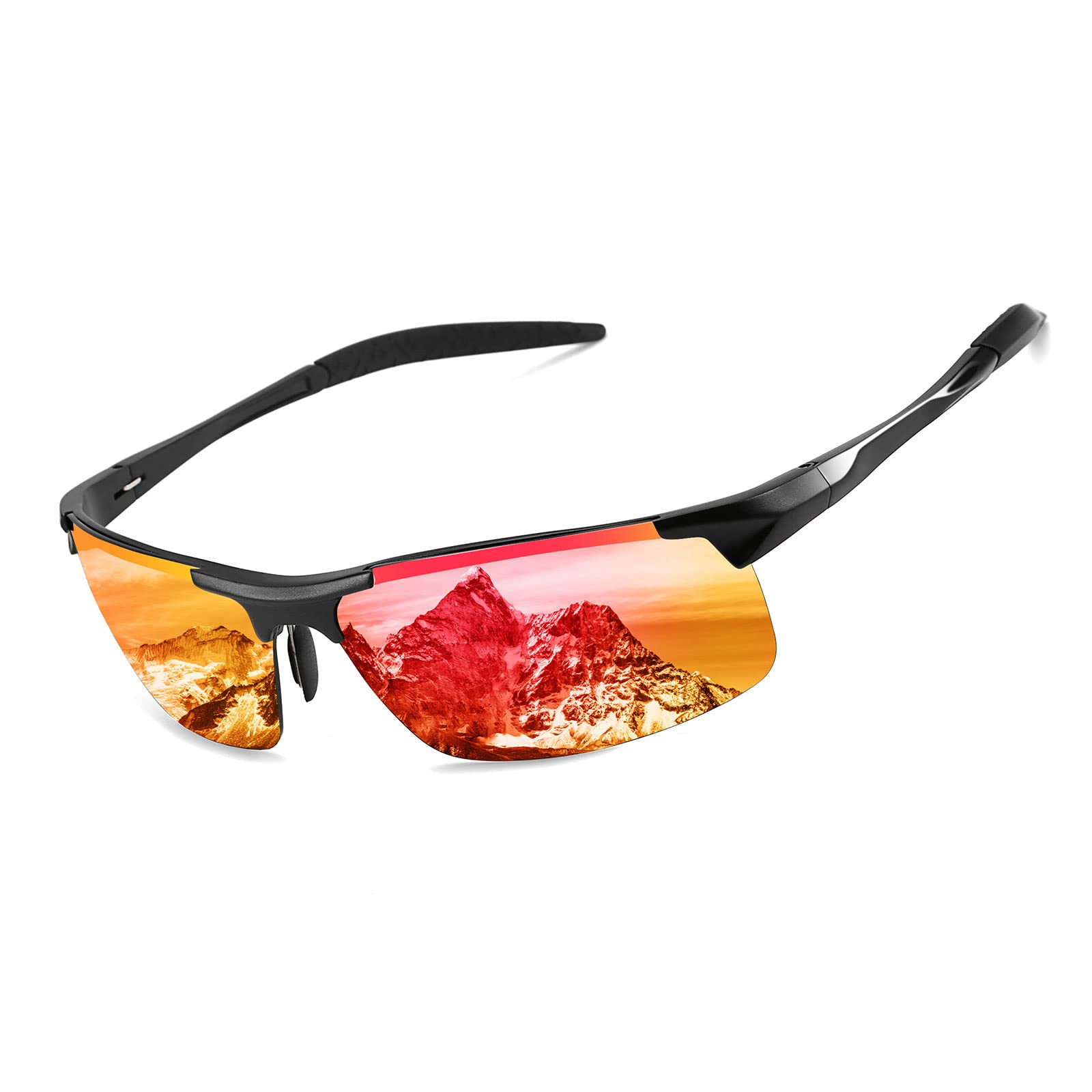 【数量限り】スポーツサングラス メンズ 偏光サングラス UV400保護 超軽量 サングラス レディース 運転/釣りB2442