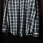 00s OAKLEY チェックシャツ　長袖シャツ　ブルー　L オークリー　Y2K