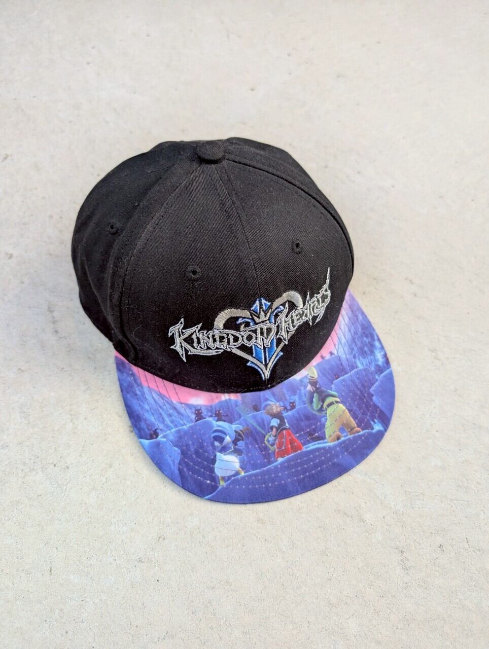 “KINGDOM HEARTS” embroidery cap