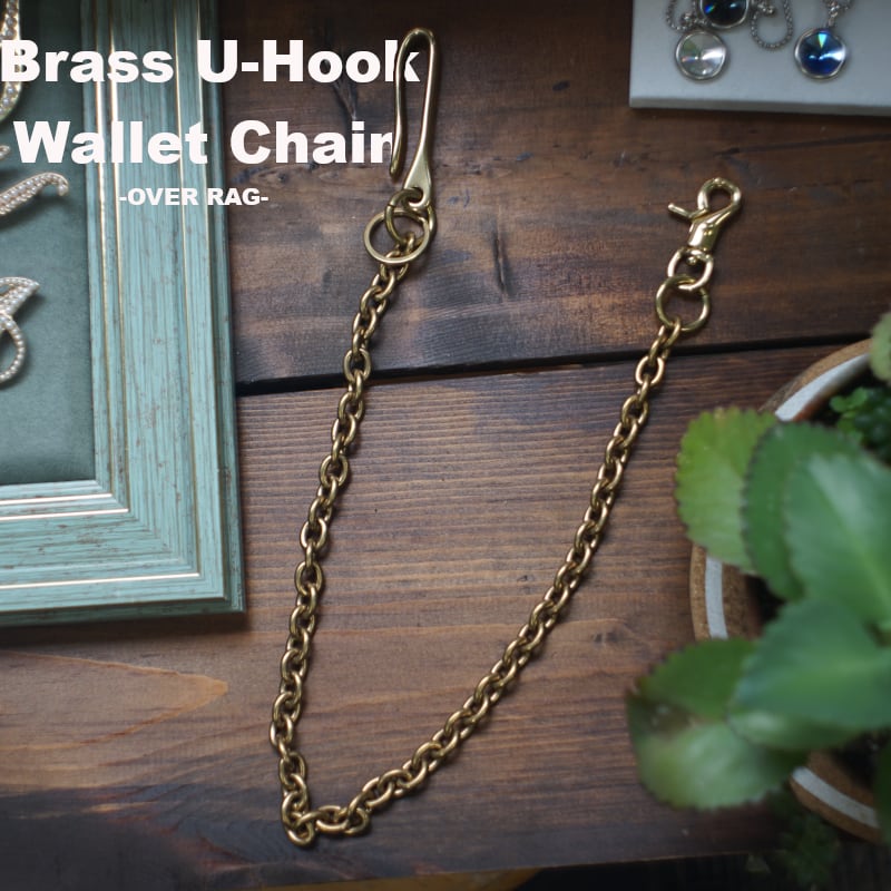 CALEE レザーウォレット+CALEE真鍮ウォレットチェーン