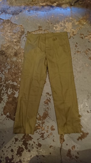 "ROUMANIA MILITARY EASY WORK PANTS" DEAD STOCK 32