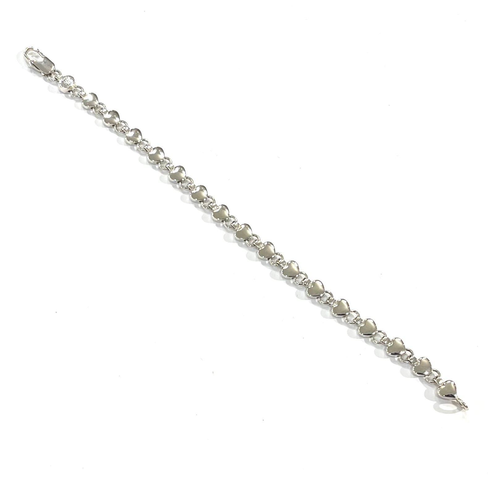 TIFFANY&CO. 】 2756 ティファニー ハートパフリンク ブレスレット