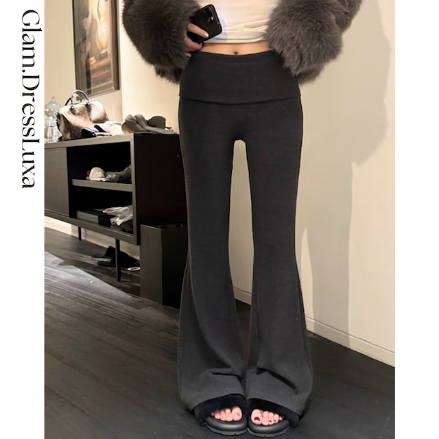 HighWaistFlarePants/3color_P432