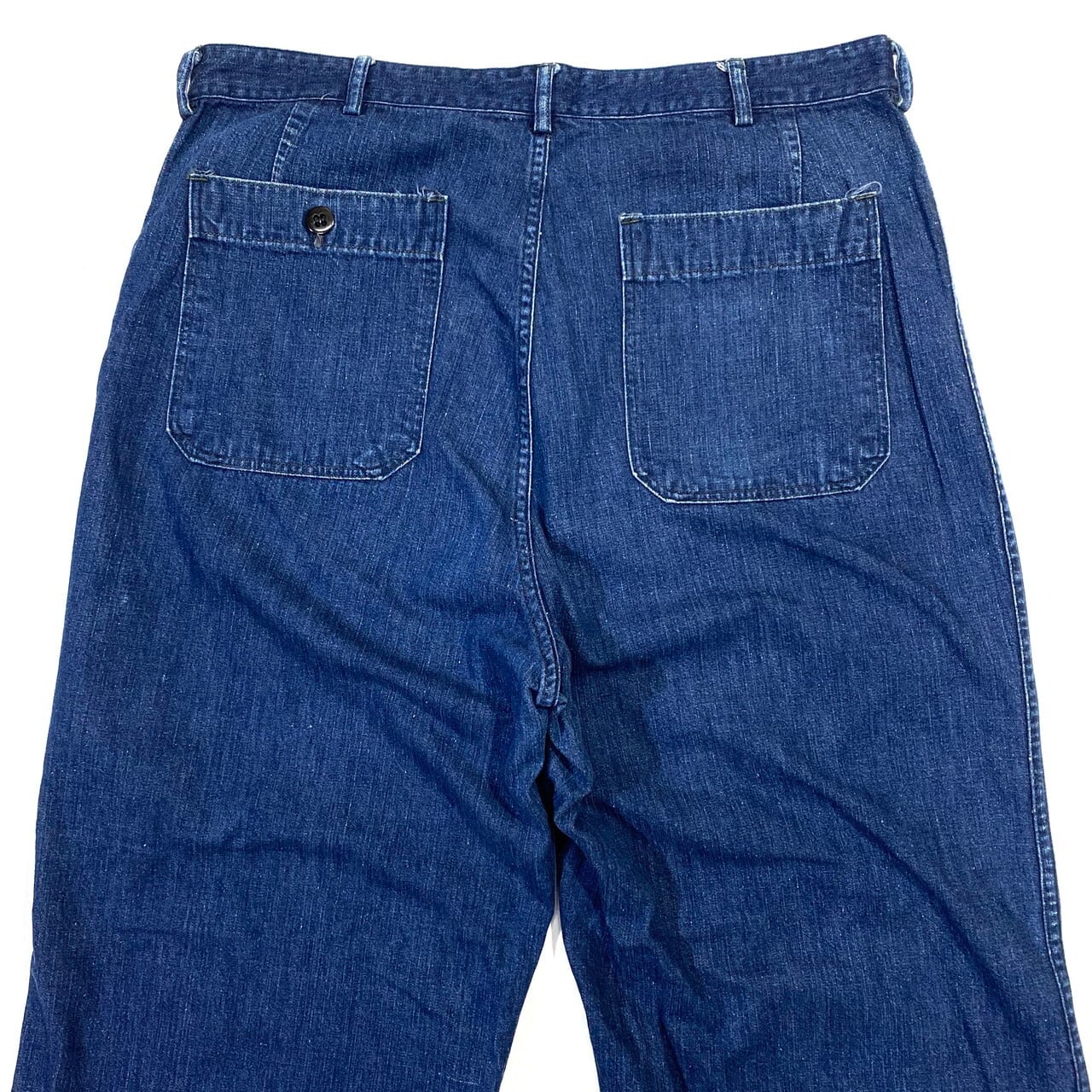 Men's 60s 70s Bell Bottom Wide-Leg Flared Jeans Classic Vintage