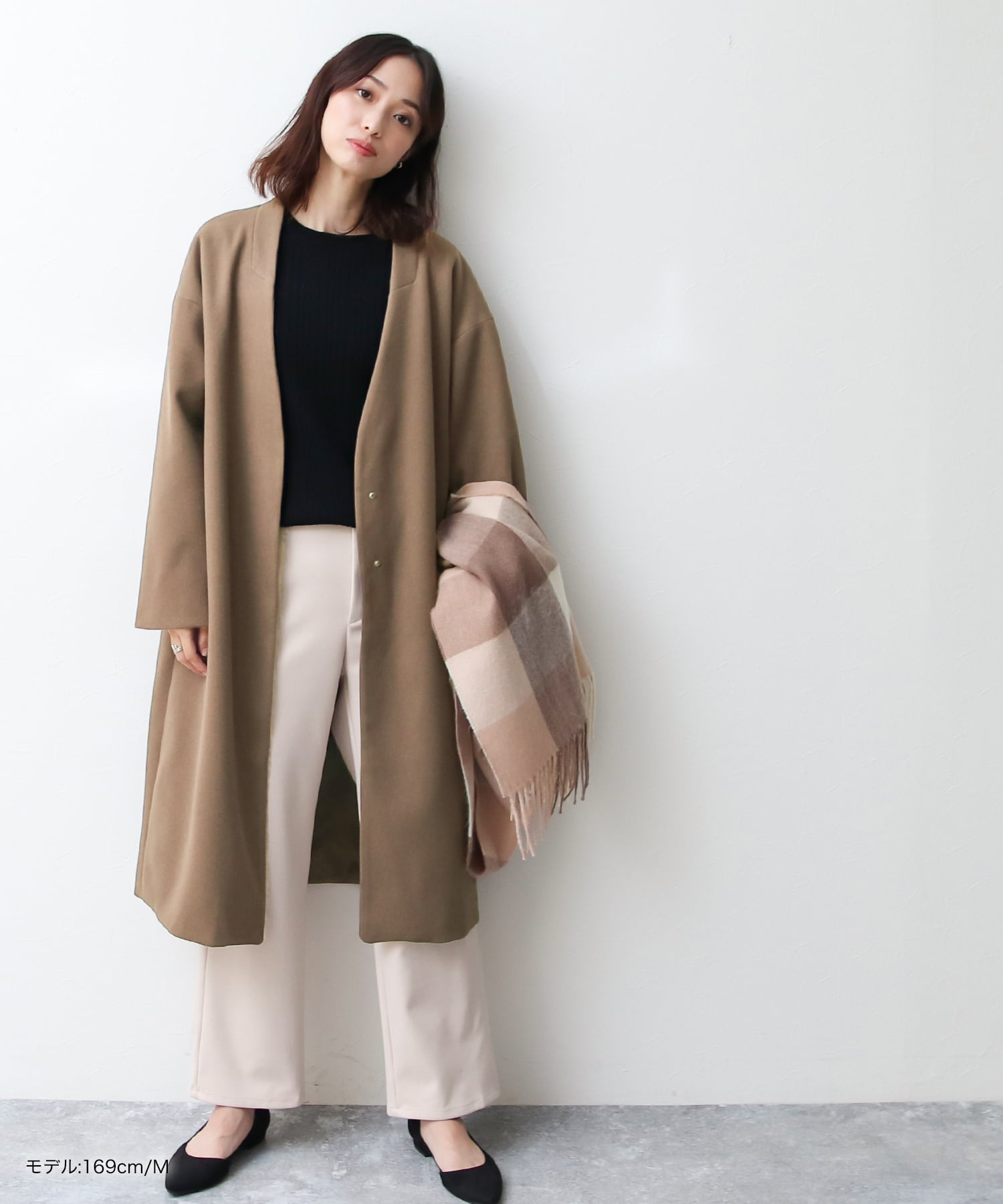 CHANEL　ノーカラーコート ベンツ入りノーカラーコート | SocialGIRL（ソーシャルガール公式）