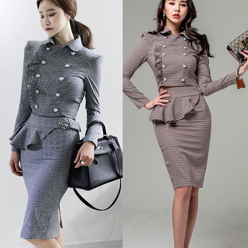 フェミニン ハンサム ナポレオンジャケット風セットアップ ２０代 ３０代 Shop Daiv これから可愛くなるあなたのために