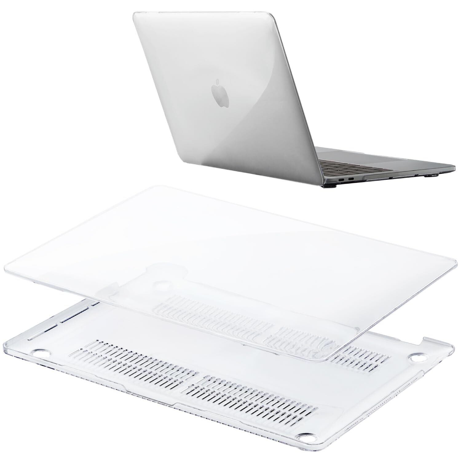 【数量限り】エレコム MacBook Pro 13.3インチ(2022/2020/2019/2018) M2チップモデル対応 ハードケース 透明 すり傷防止 汚れ防止 排熱設計 薄型スリム クリア BM-SCMP13CR