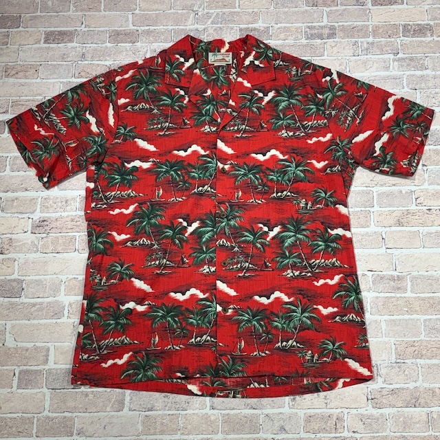 Ⓚ HAWAIIAN RED SHIRT